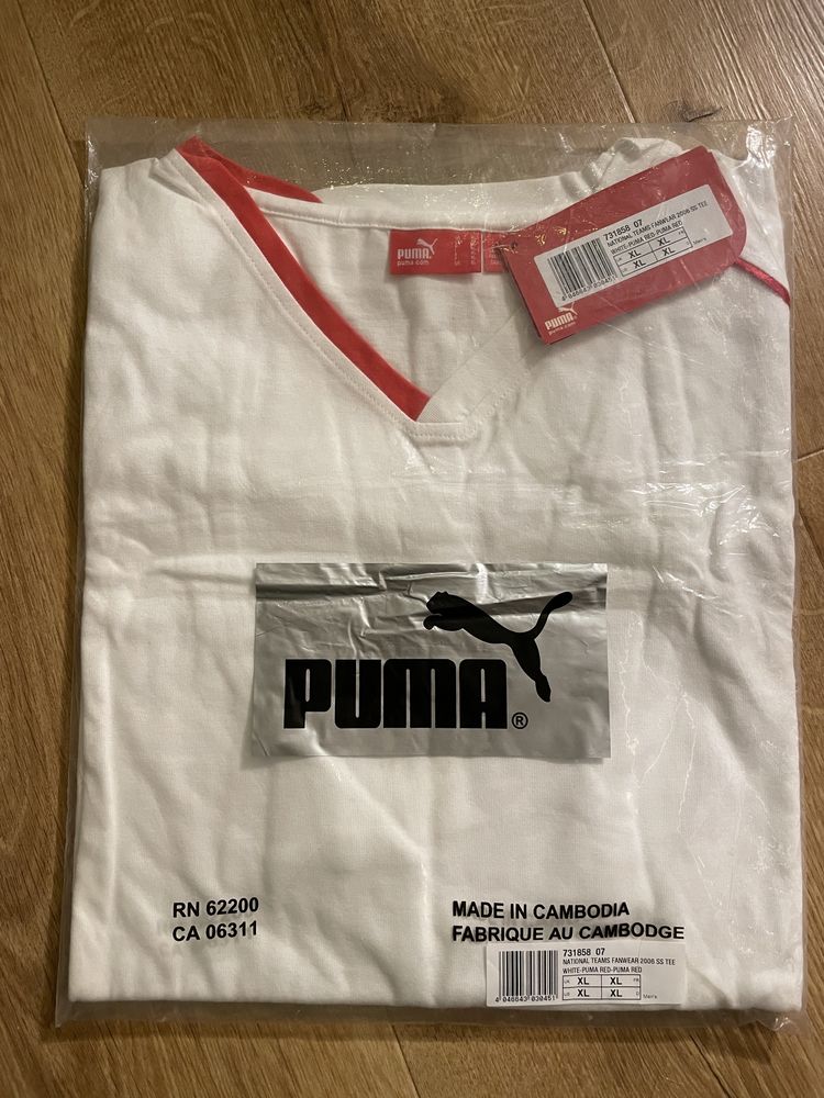 Koszulka sportowa piłkarska Puma XL