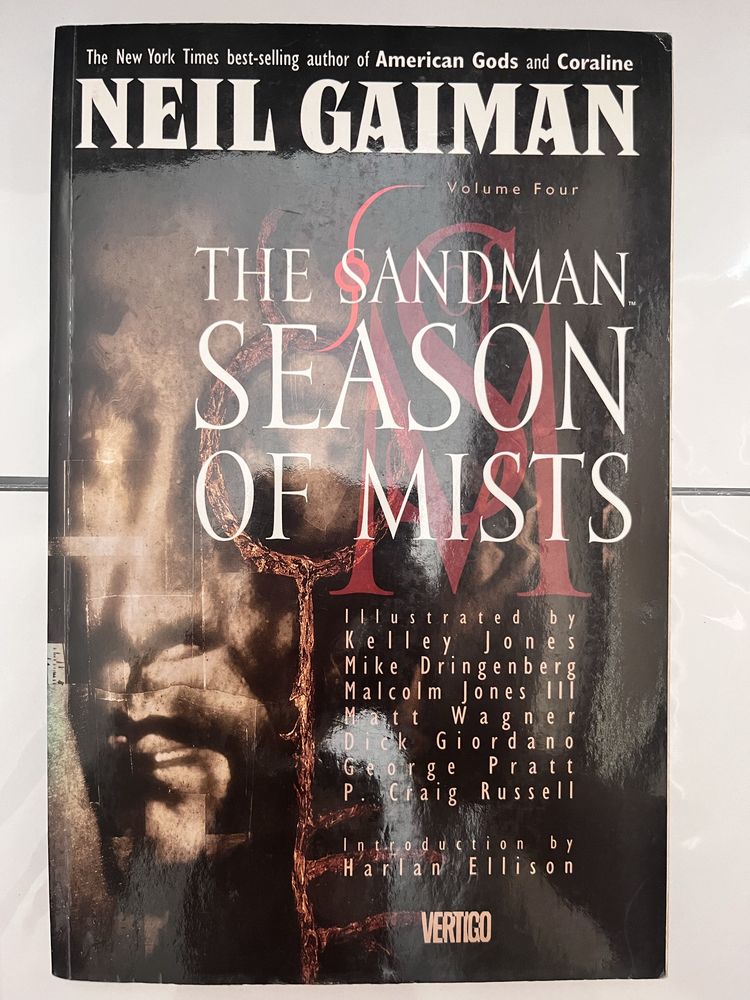 Sandman Season of mists. Komiks EN Neil Gaiman