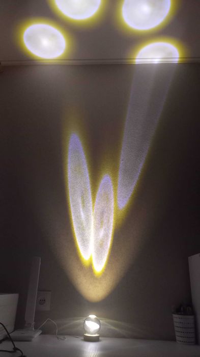 Світлодіодна кришталева куля, нічник, планети