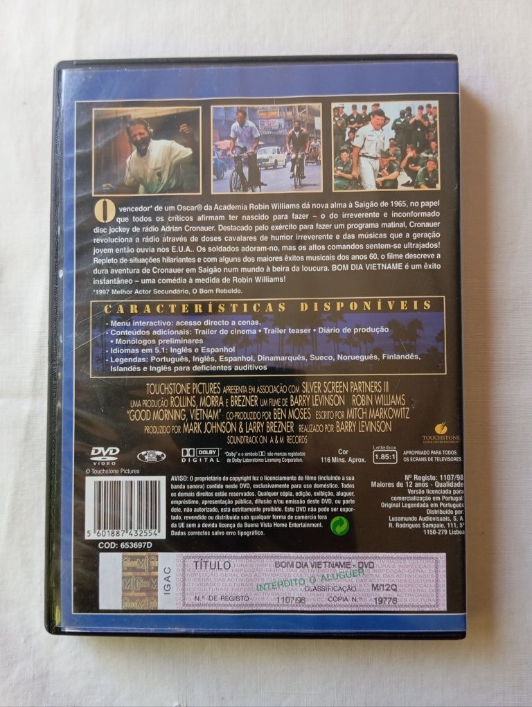 DVD Bom Dia Vietnam (Edição Especial)