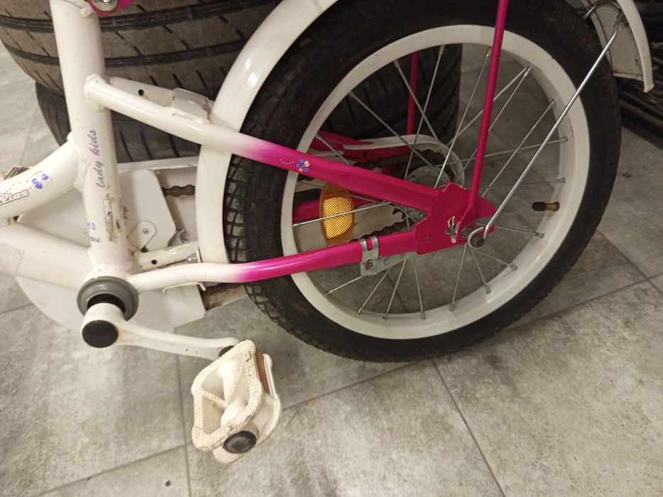 Rezerwacja - Rowerek Dziecięcy Dziewczęcy dla Dziewczynki 16 Cali Koła