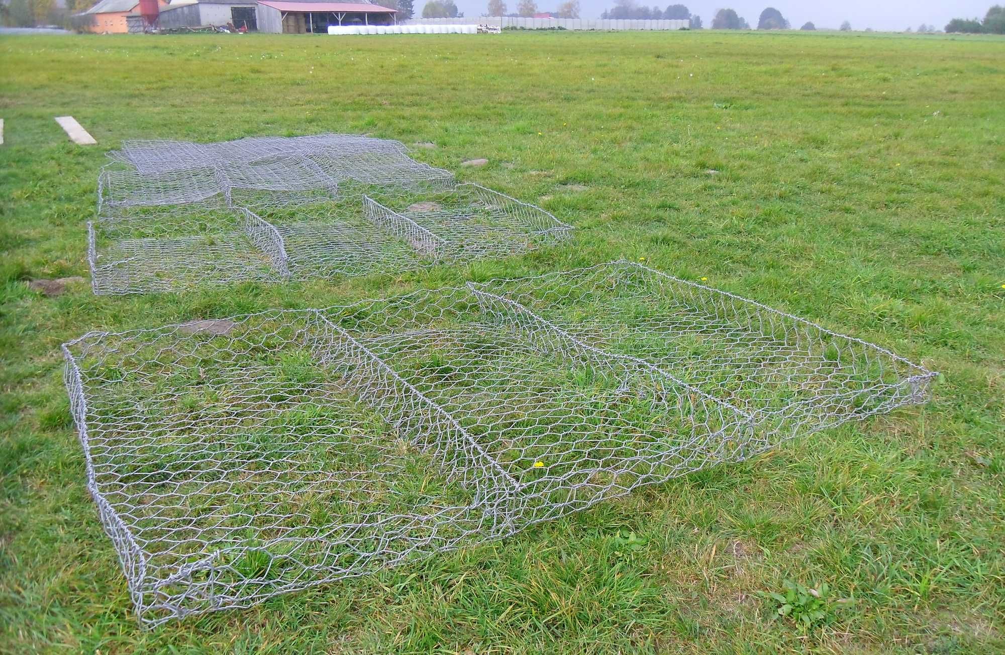 Materace gabionowe - umacnianie skarp, nasypów, stawów