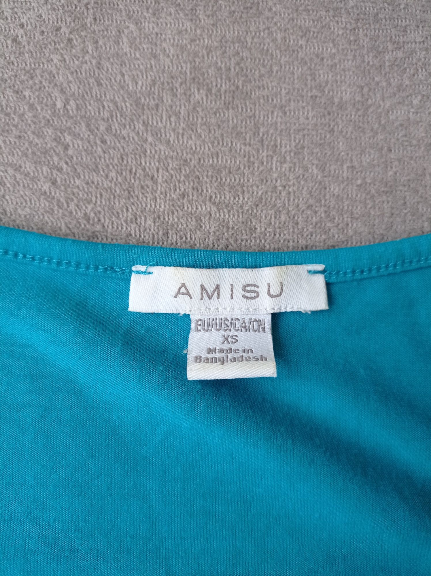 Bluzka na ramiączkach Amisu rozmiar XS S 36 34, koszulka