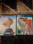 Sprzedam 2 gry na ps4 fifa 2022,nba 2022