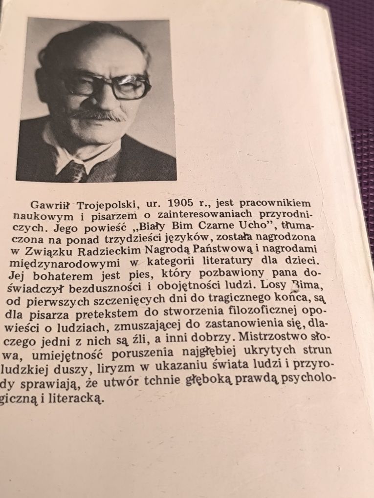 Biały Bim Czarne Ucho. Gawriił Trojepolski