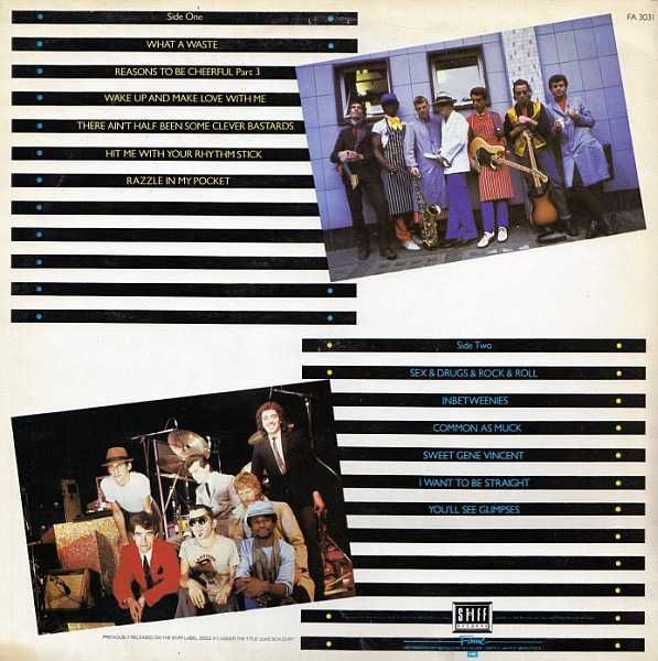 Ian Dury and the Blockheads LP Greatest Hits