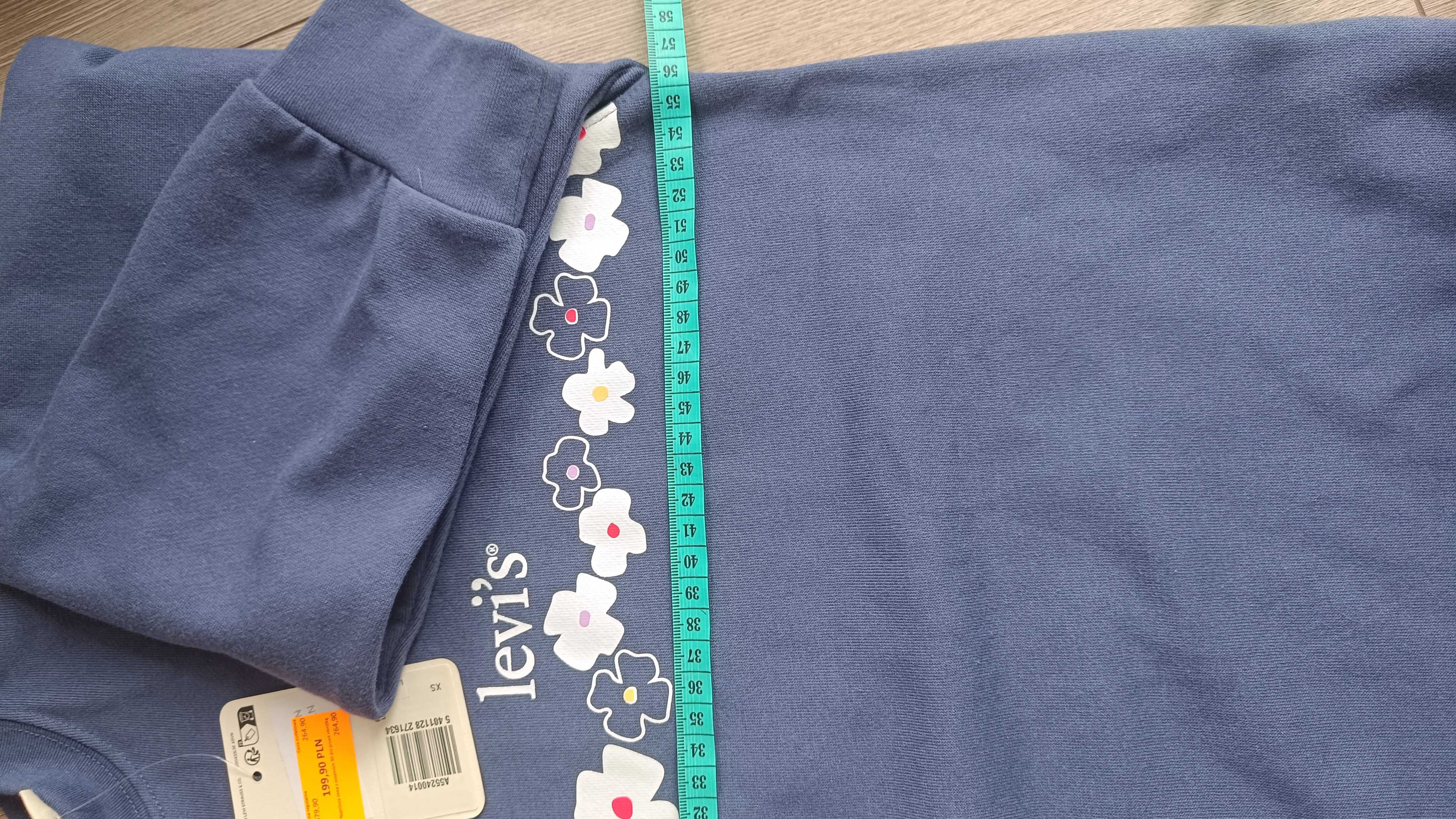 Oryginalna bluza damska LEVI'S - rozmiar pasuje od XS do M