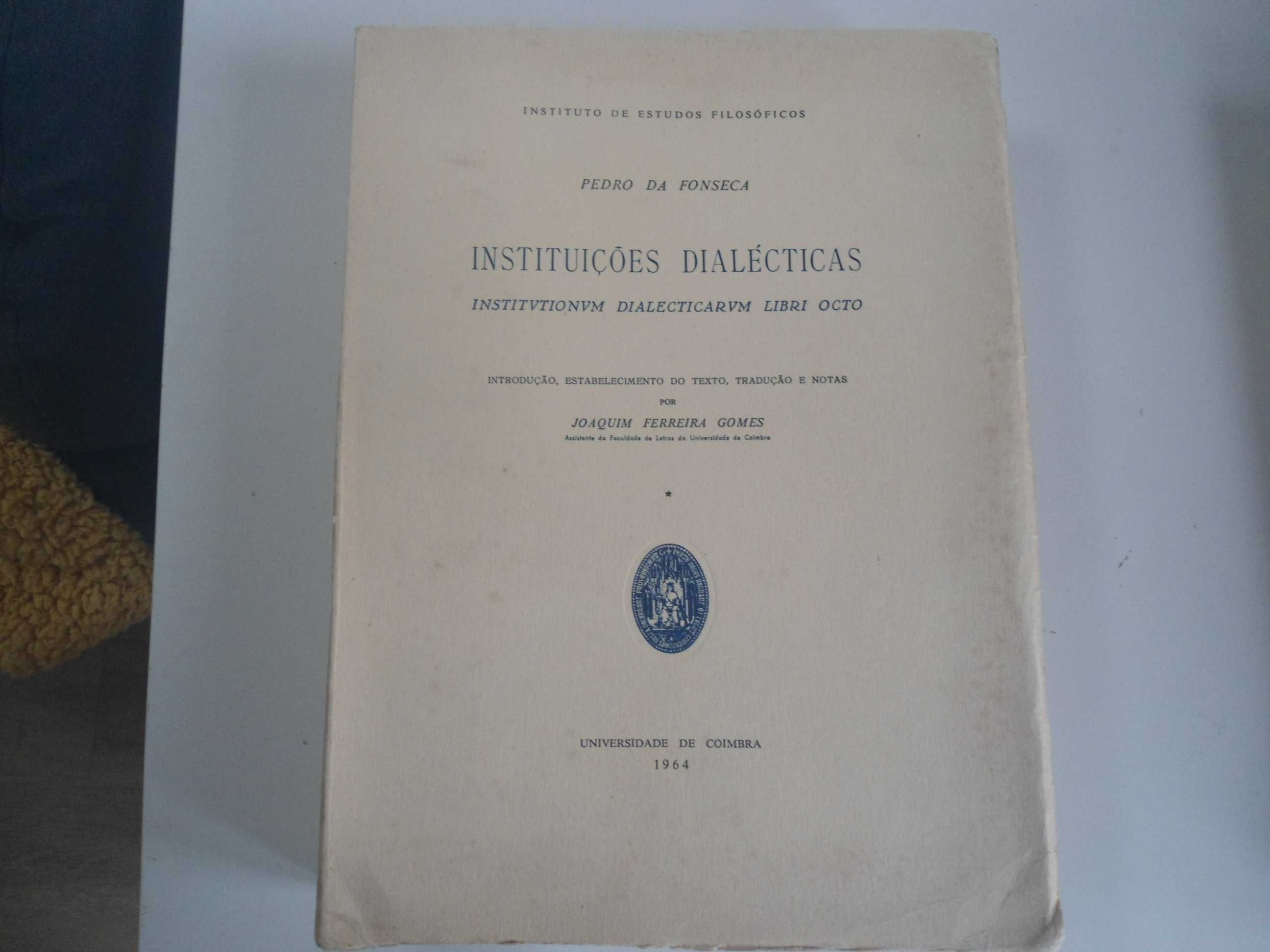 Instituições Dialéticas por Pedro da Fonseca