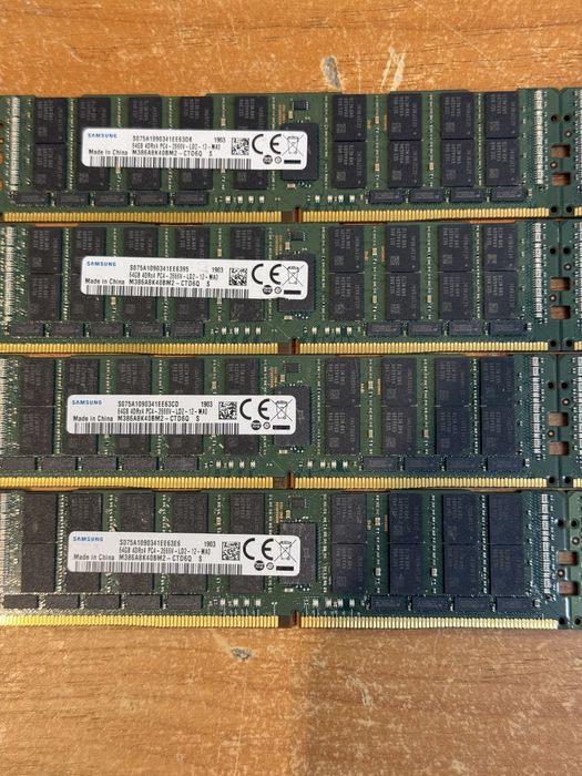 Серверная память Samsung 64Gb 4DRx4 DDR4 PC4-21300 - 2666V ECC REG