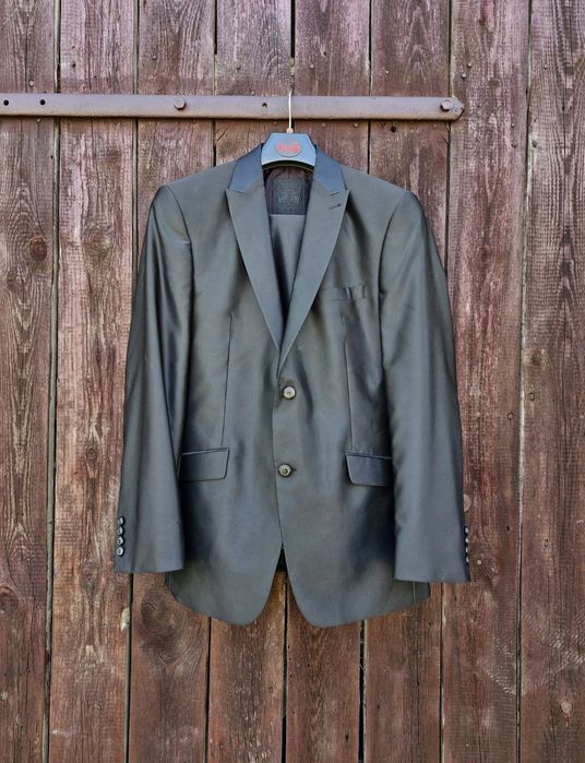 Masterhand luksusowy garnitur męski 50(M)