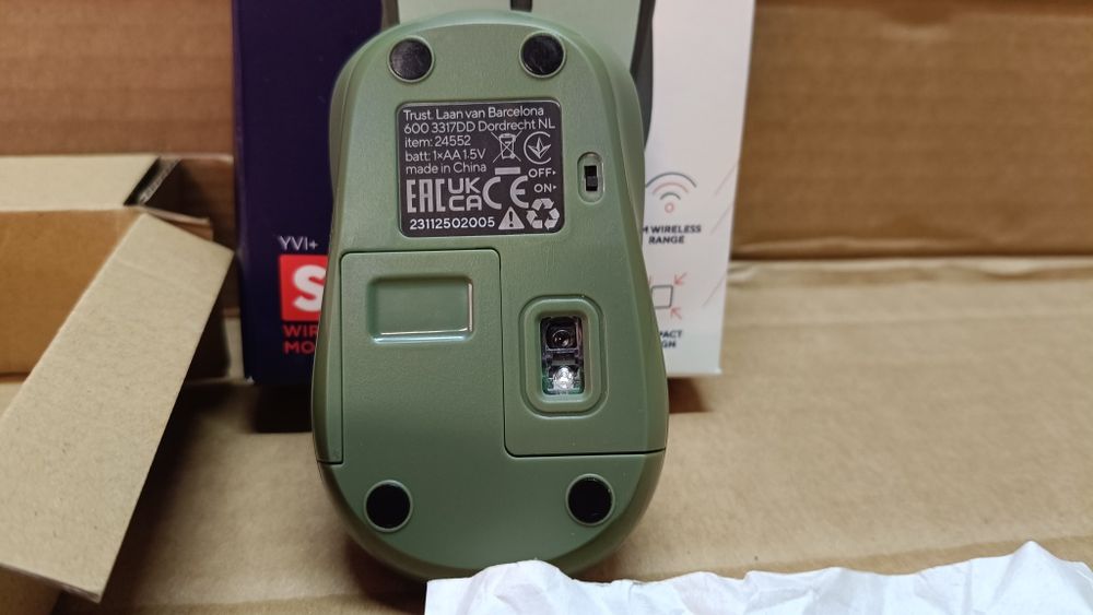 Trust Yvi+ Cicha mysz bezprzewodowa