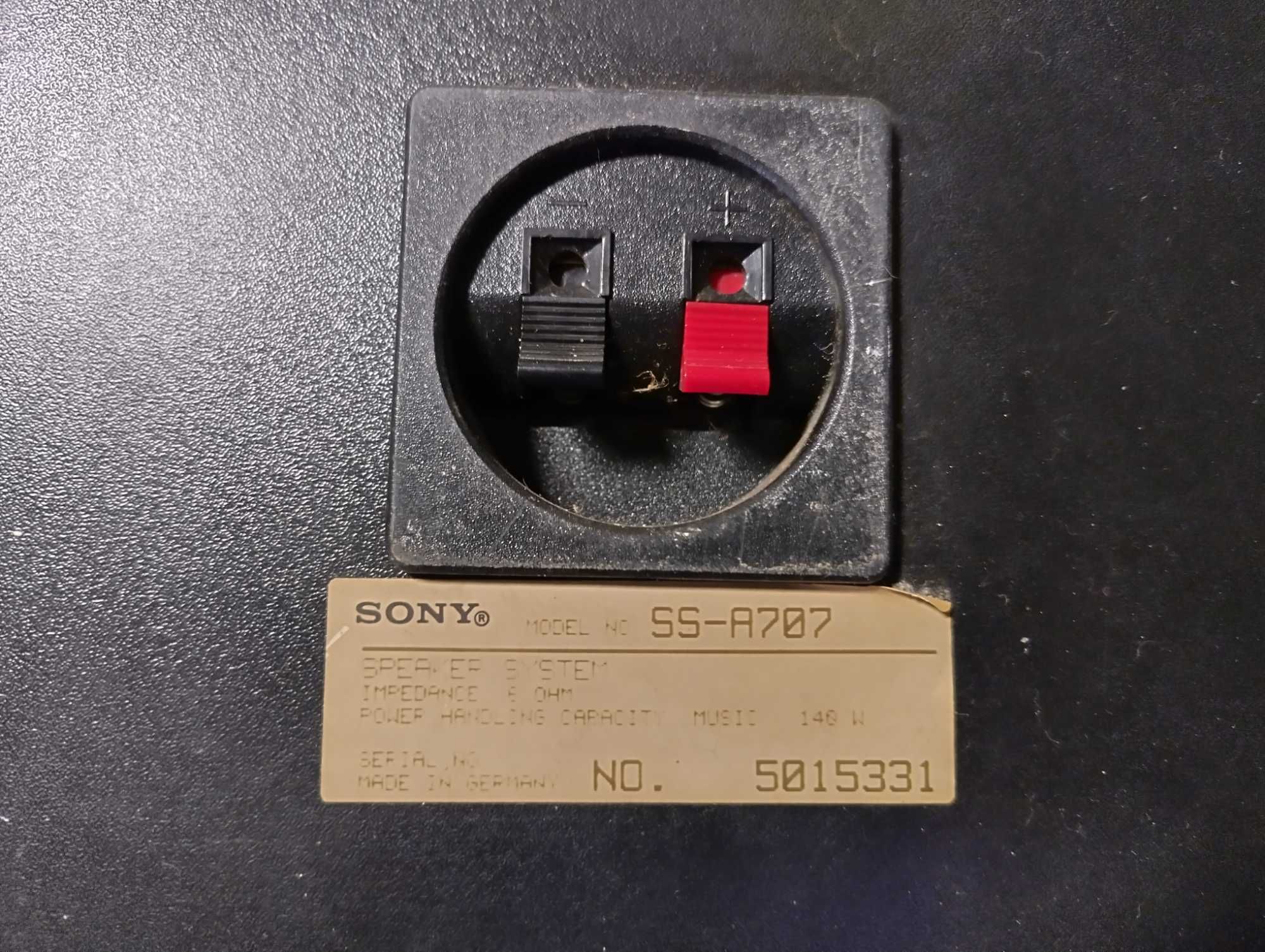 Colunas de som Sony SS-A707