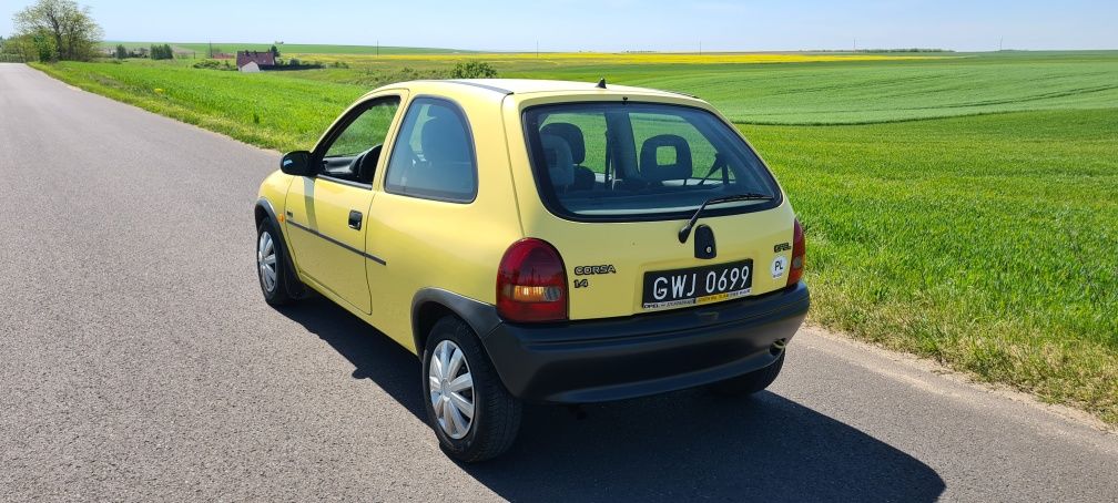 Opel Corsa B 1.4  60Ps 1996r. Pierwszy właściciel. Przebieg 83 Tys