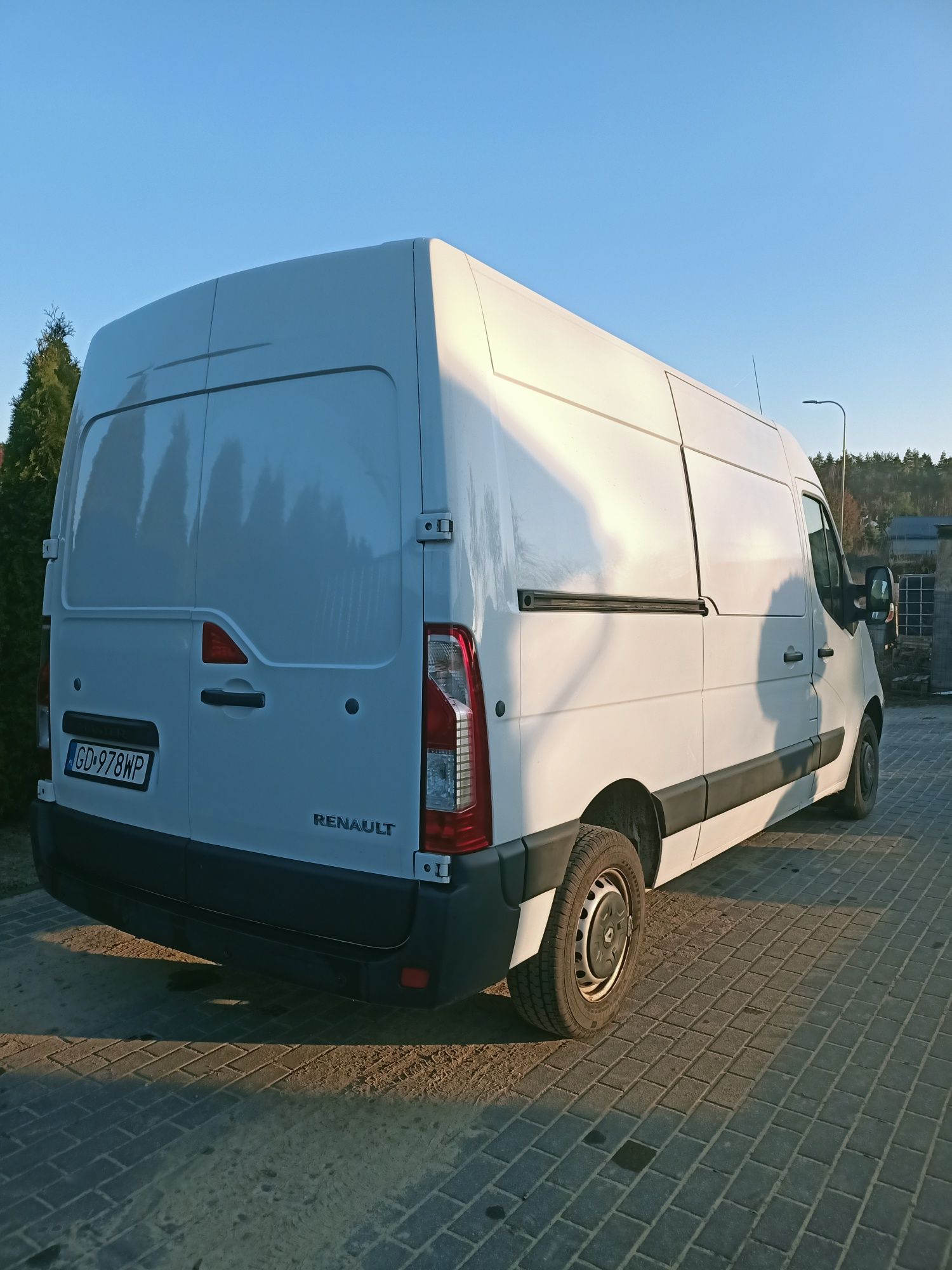 Renault Master L2H2 2017 przebieg133tys, klima, FV23%, gotowy do pracy