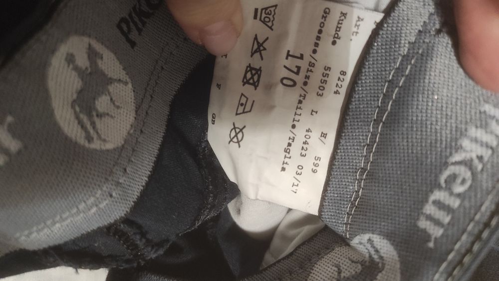 Bryczesy dziewczęce rozm 170