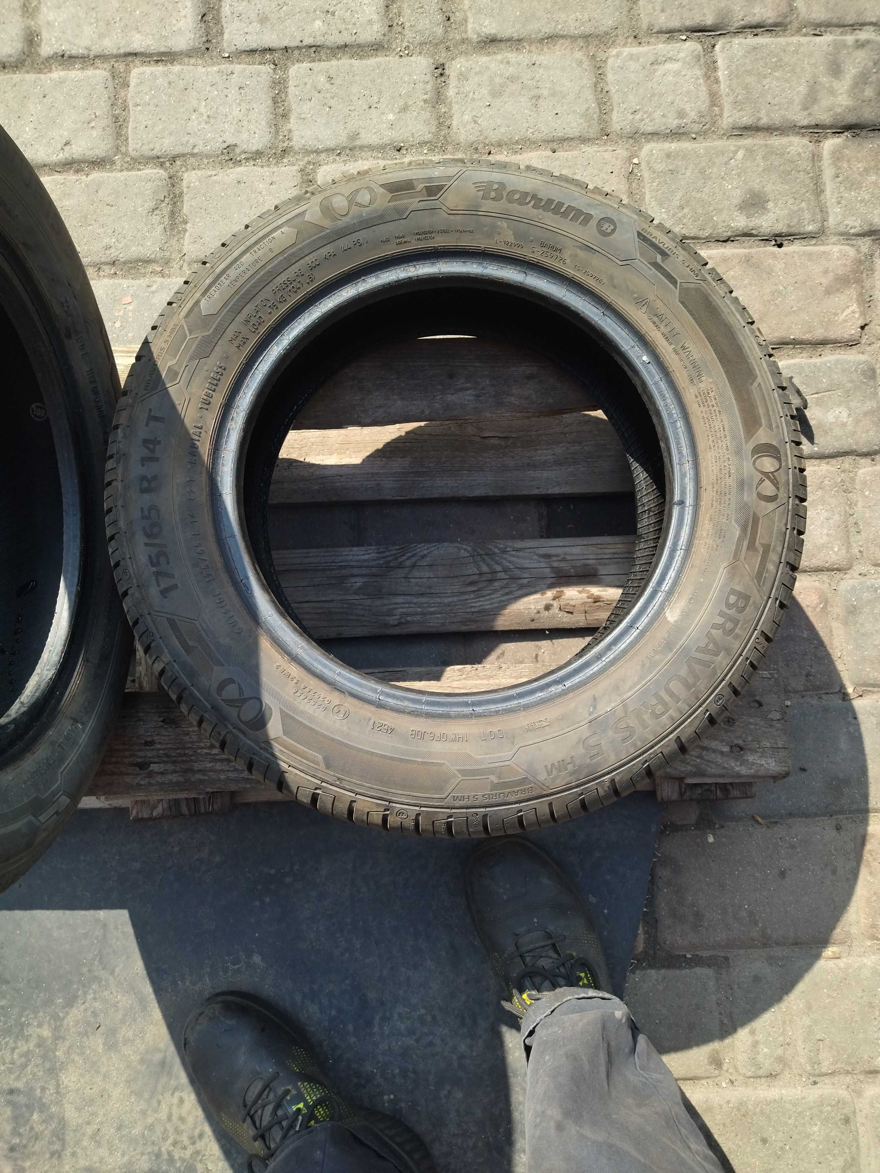 175/65R14 Barum Bravuris 5 HM 82T Dot4521 2szt. lato 6m.