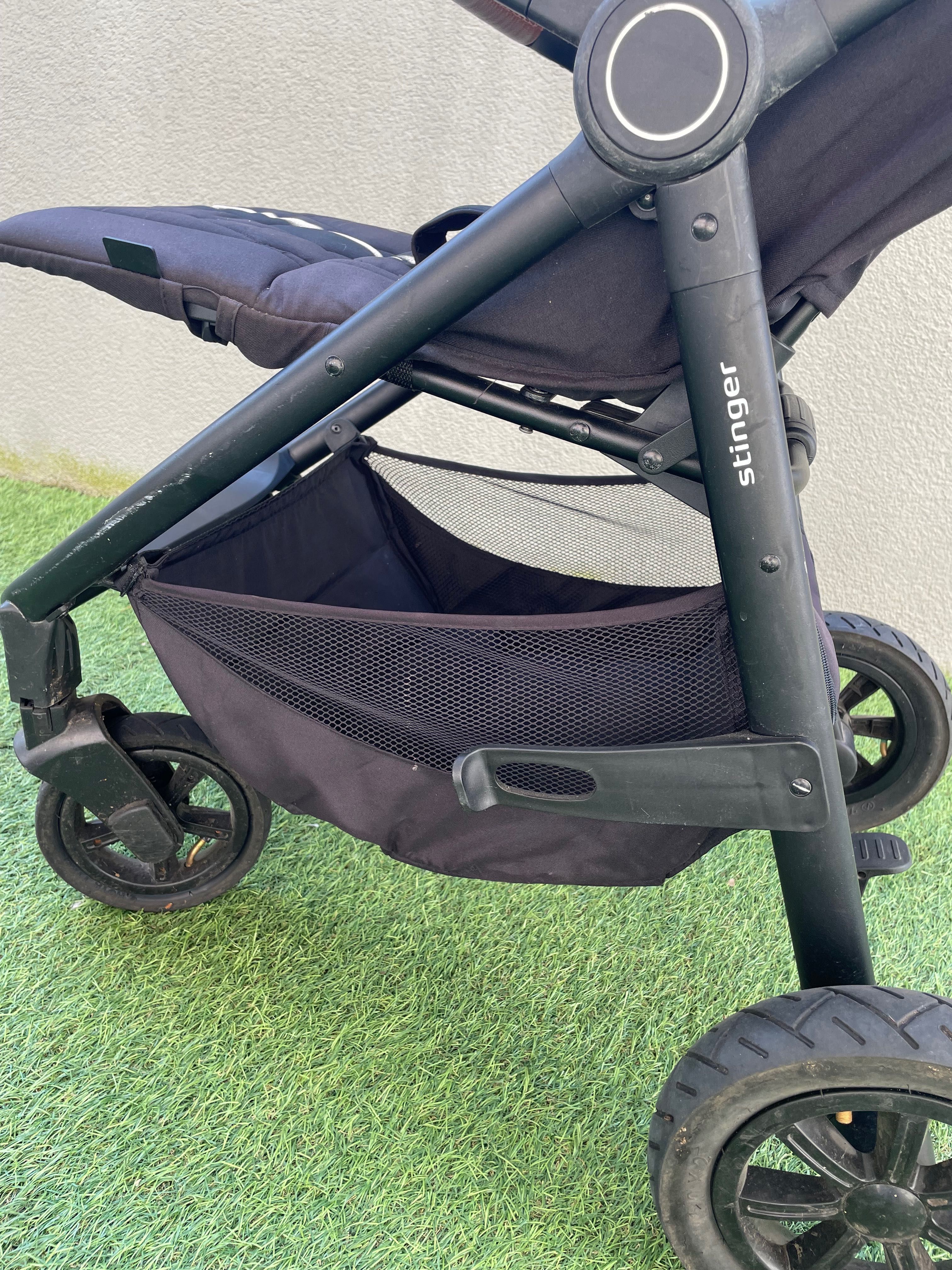 Wózek spacerowy 4baby stinger pompowane koła