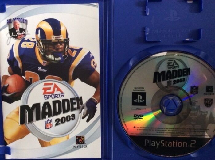 Madden 2003 PS2 rugby super stan unikat