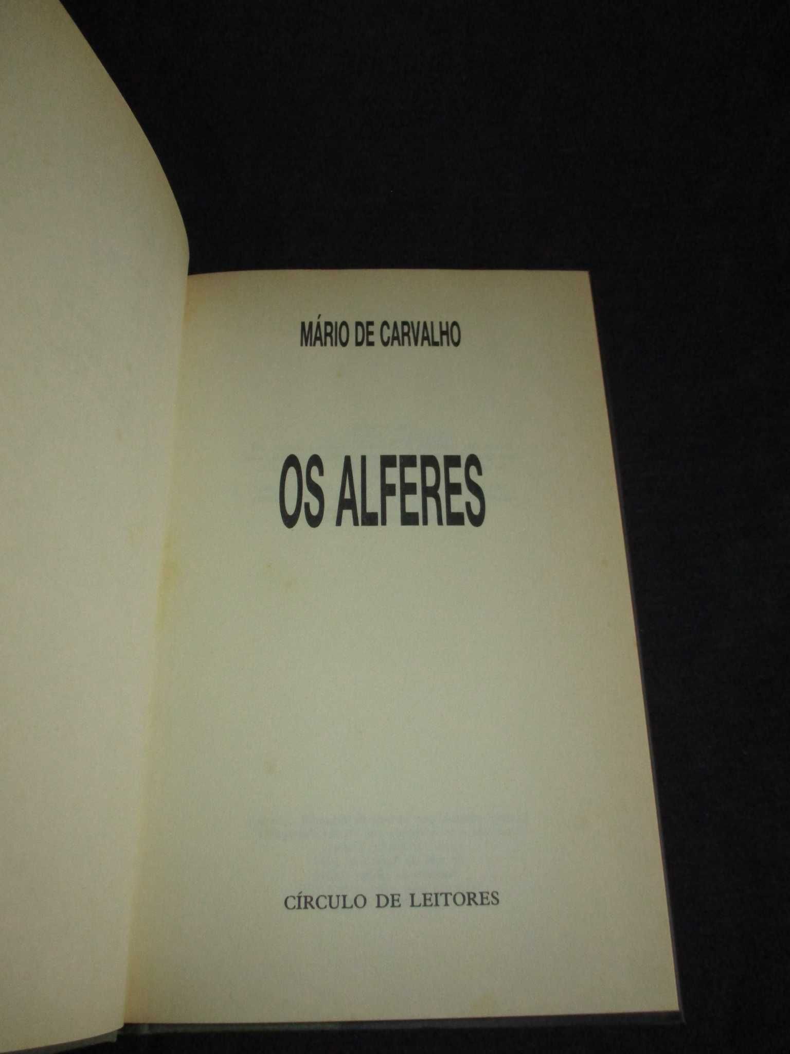 Livro Os Alferes Mário de Carvalho