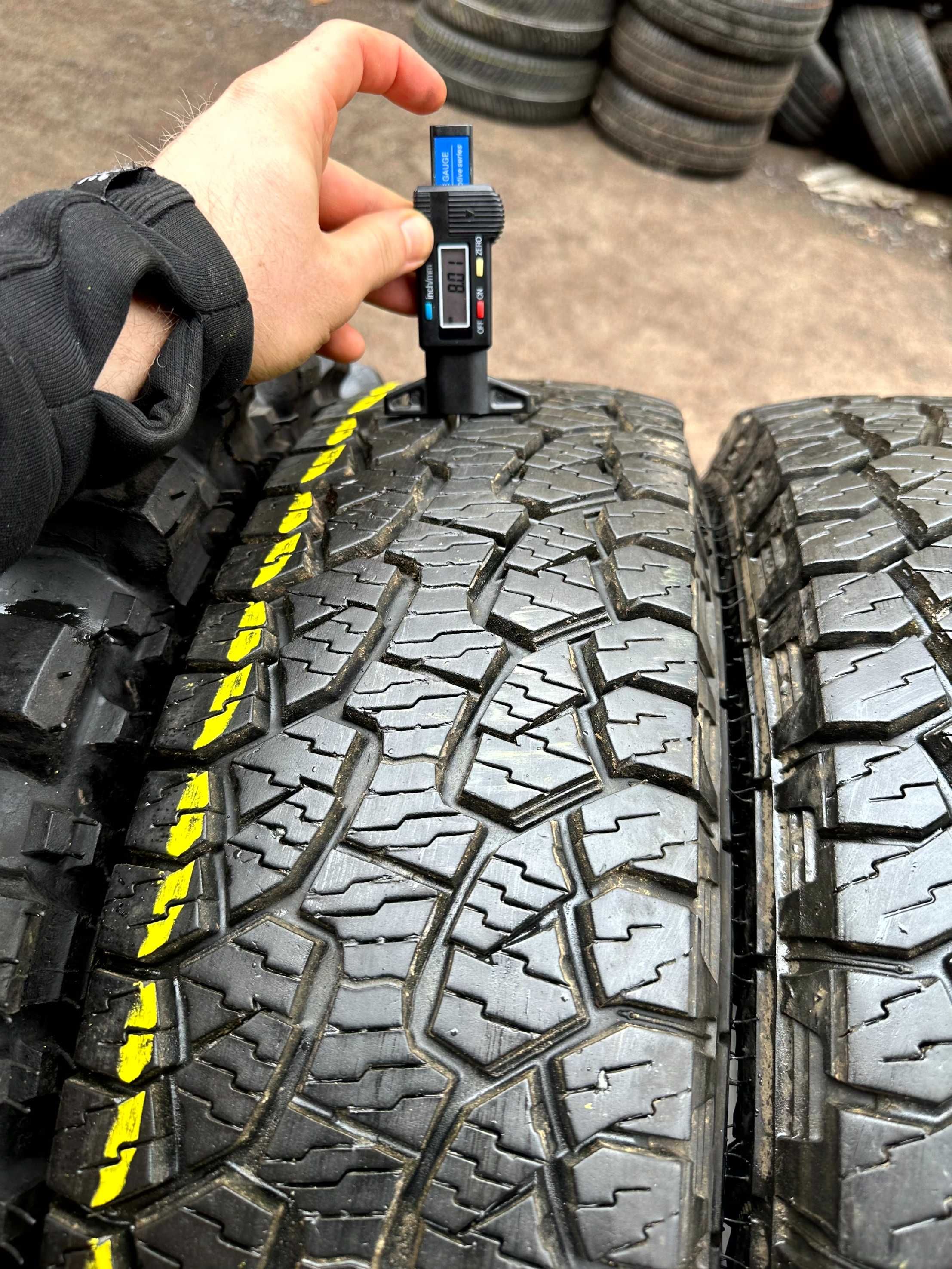 Шины БУ 205 R 16 C Hankook AT Полный профиль грязевые