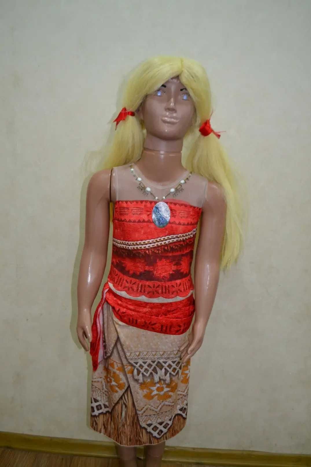 продается платье костюм принцессы Моана новогодний карнавальный