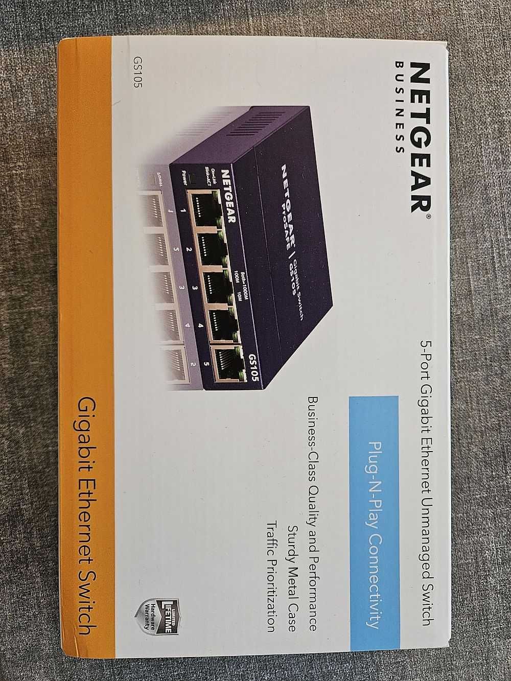 Switch Netgear GS105GE 5 portów