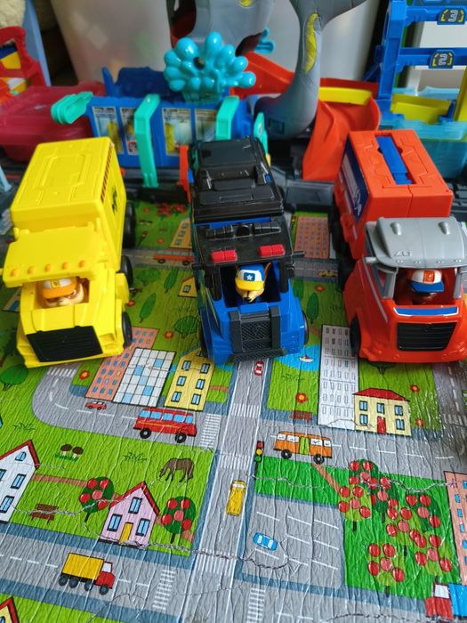 Великий рятувальний автомобіль трансформер Щенячий патруль paw patrol