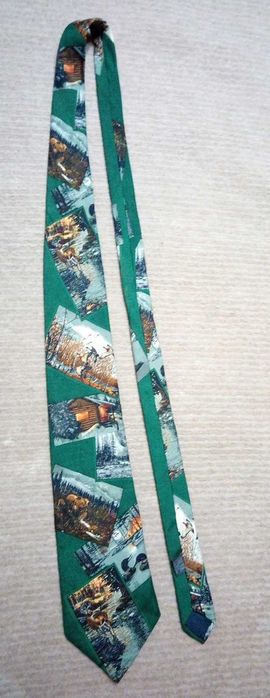 krawat myśliwski Roberto Mocellini