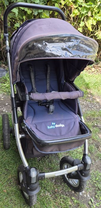 Wózek baby design lupo comfort 3w1 fotelik Maxi-Cosi CabrioFix dodatki
