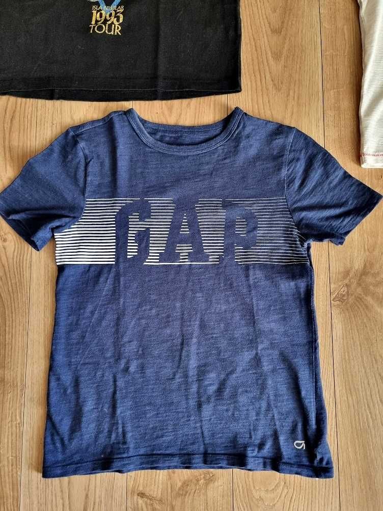 3x T-shirt z krótkim rękawem GAP, Reserved ,Next- rozmiar 140/146 cm