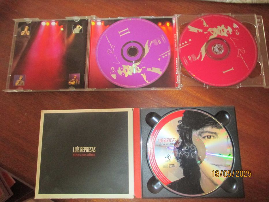 6 CD - Rui Veloso. MadreDeus e Luís Represas