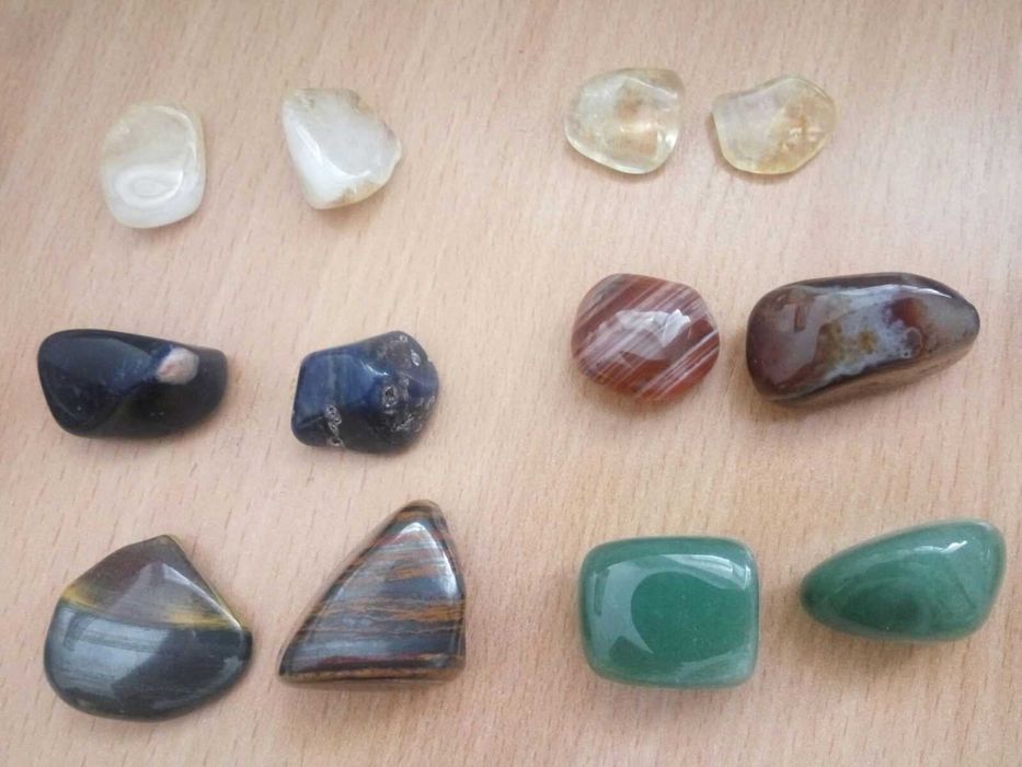 Коллекция камней галтовка