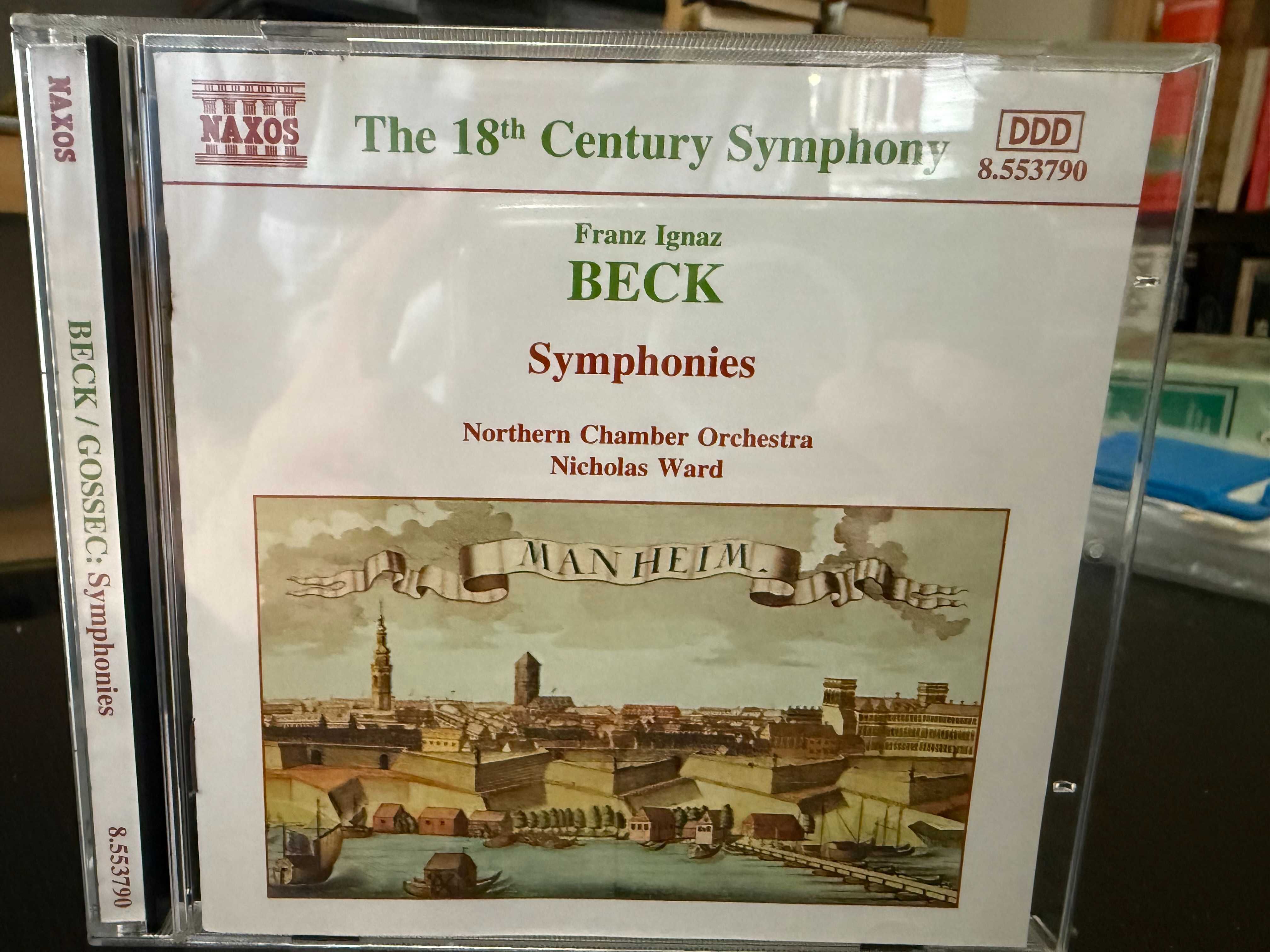 Franz Ignaz Beck, François-Joseph Gossec – Symphonies – Nicholas Ward