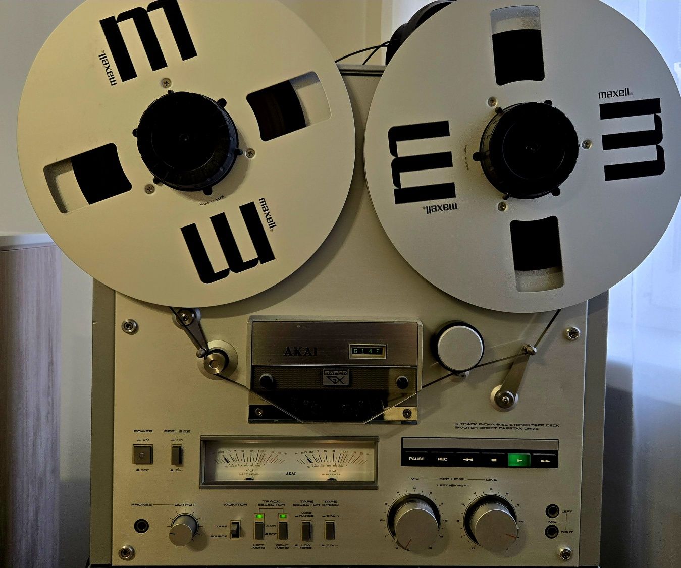 Wieża AKAI ,magnetofon szpulowy gx 620