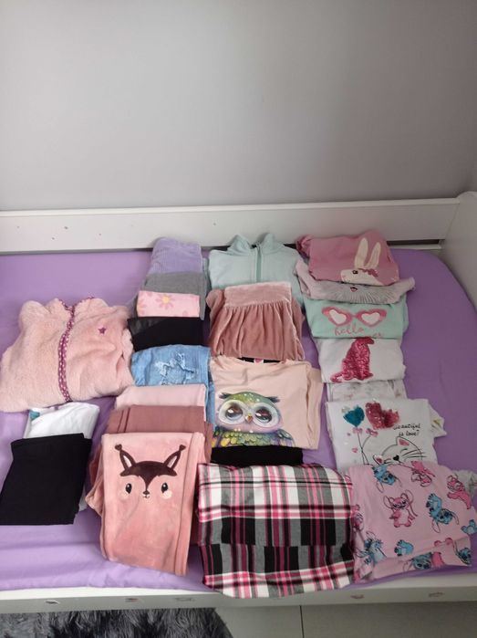 Ciuszki różne dla dziewczynki 122/128