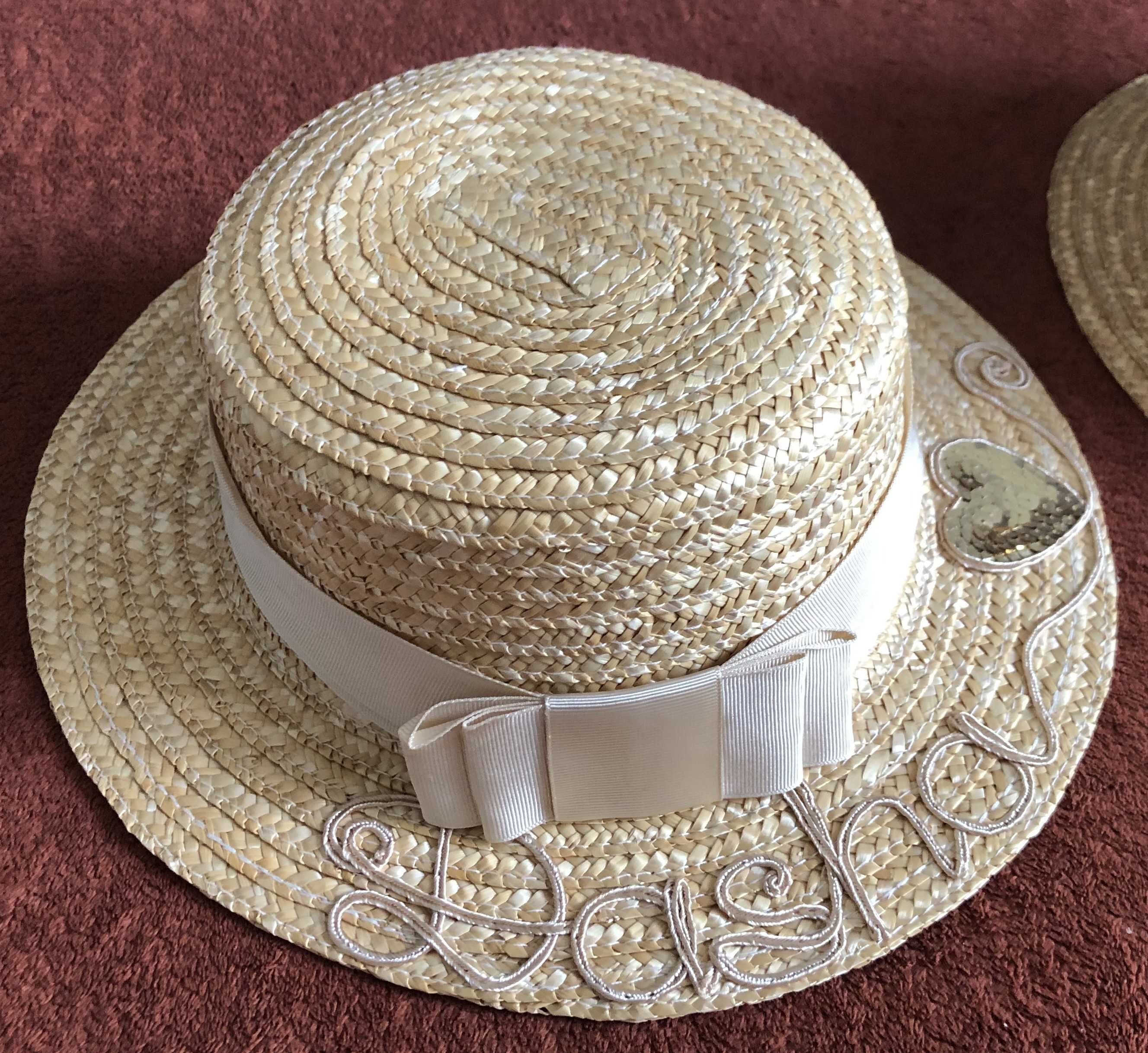 Шляпы женские (соломенные).