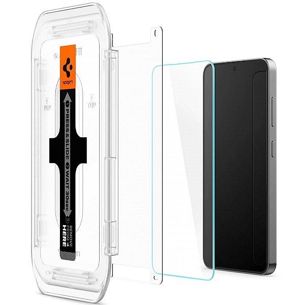 Szkło hartowane Spigen Glas.tR EZ Fit na Samsung Galaxy S24 / S25 - 2