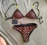 Strój kąpielowy dwuczęściowy Louis Vuitton letni lato kostium bikini