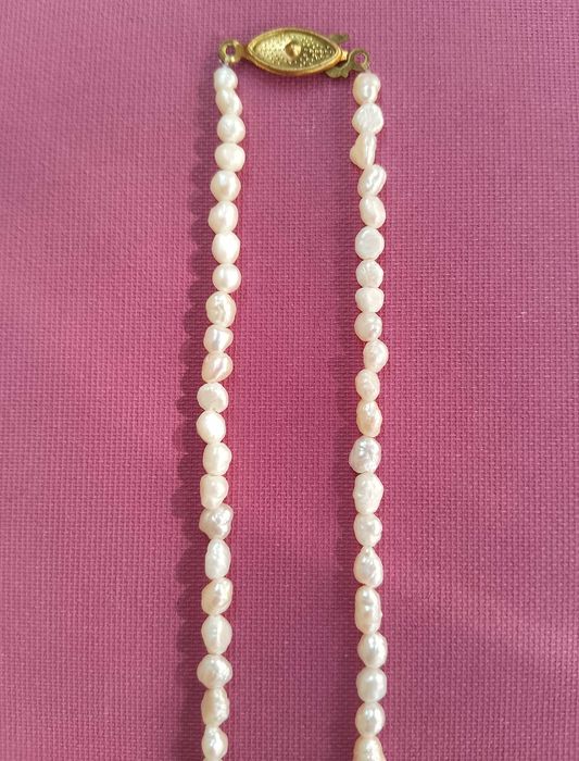 Намисто з натуральних перлів 46 см