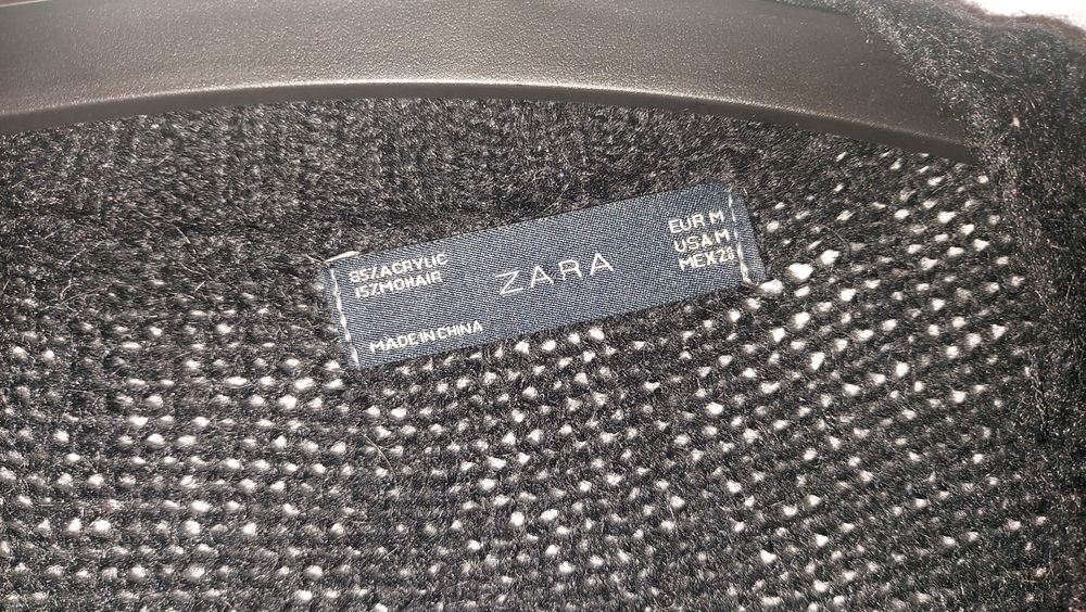 1 poncho Zara e 1 Pull&Bear- e Camisolas Sfera - tamanho L NOVOS