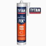 6x Klej Montażowy Profesjonalny TYTAN FIX² Biały High Tack 290ml