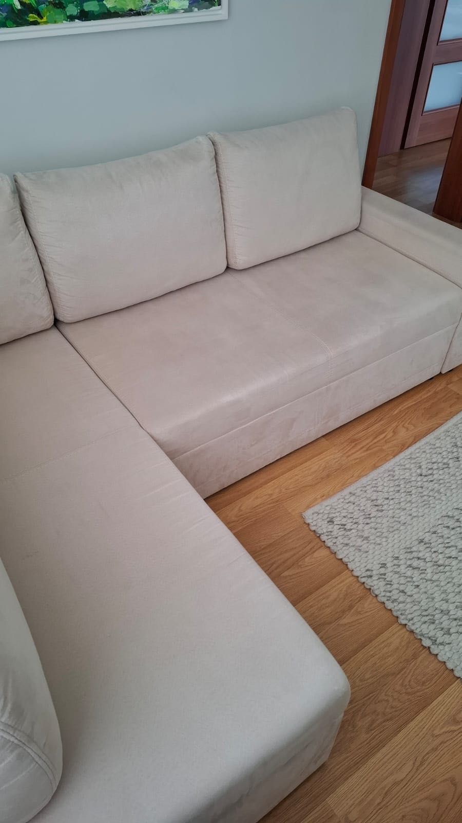 Narożna sofa  z funkcją spania (Agata Meble) - Stan Idealny!