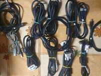 Kabel DVI, VGA, zasilający, USB do drukarki, HDMI