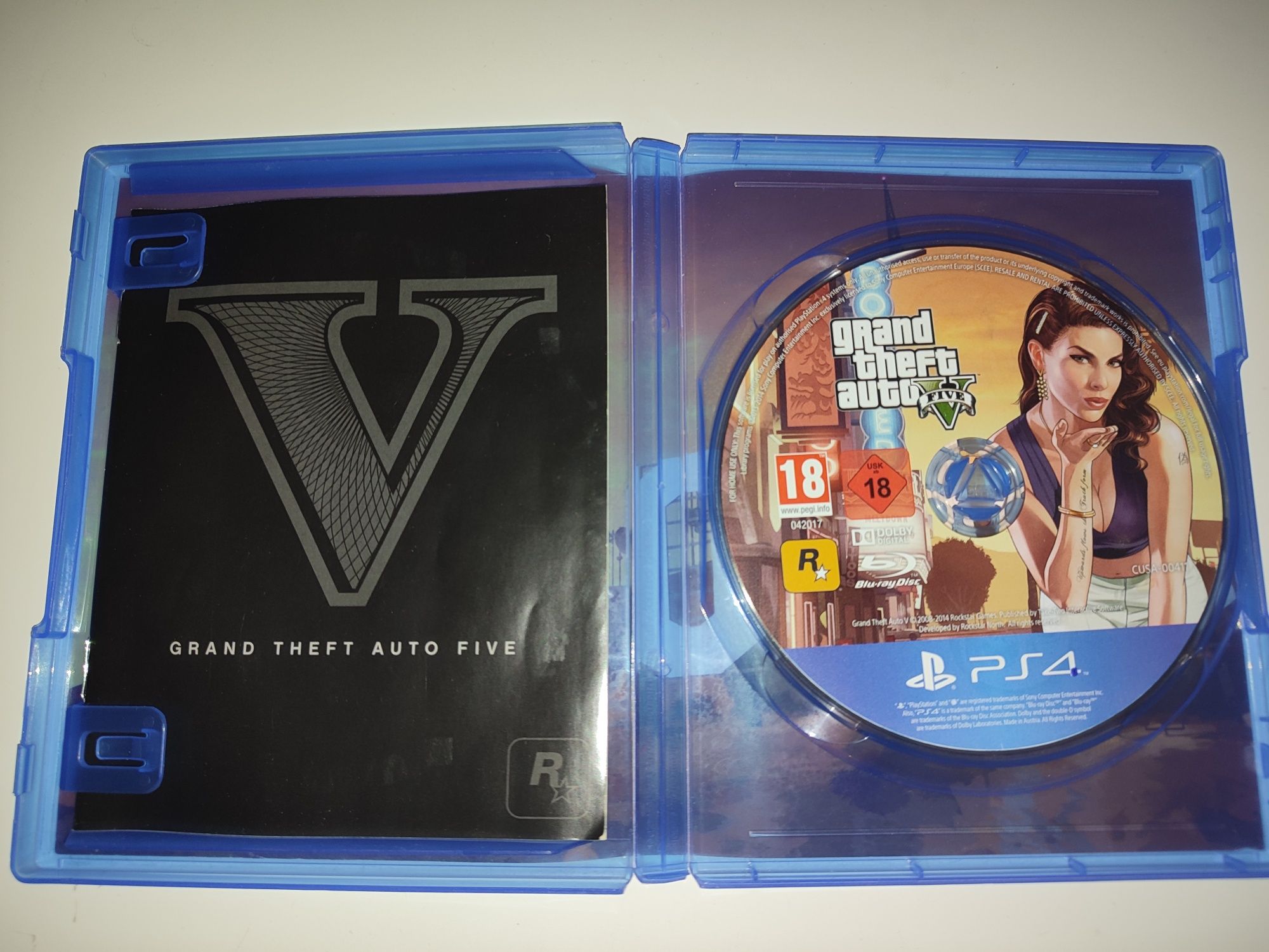 Gra Ps4 Grand Theft Auto V GTA V PL gry PlayStation 4 5 Mafia UFC NFS