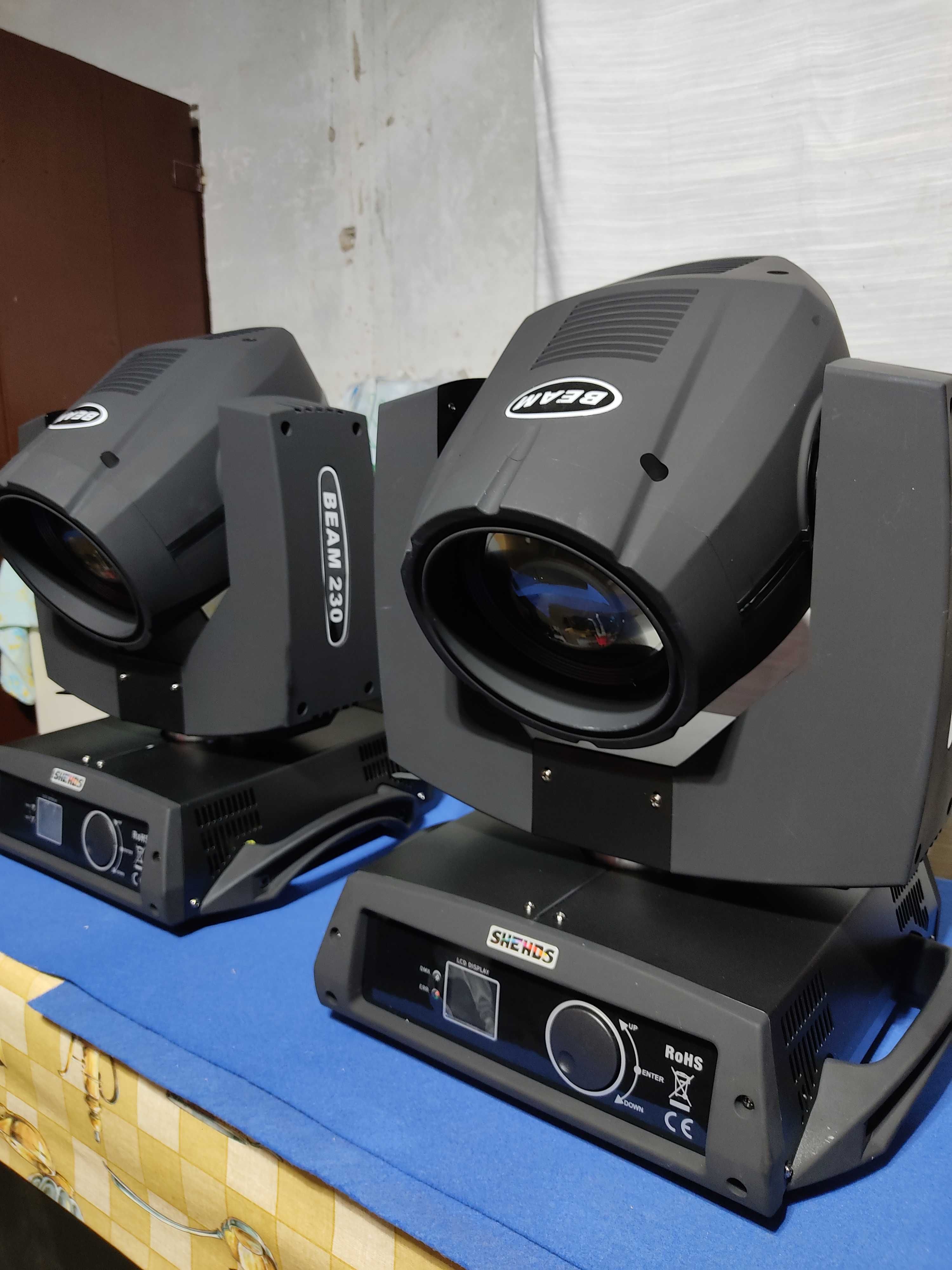 2x moving head Beam 7R