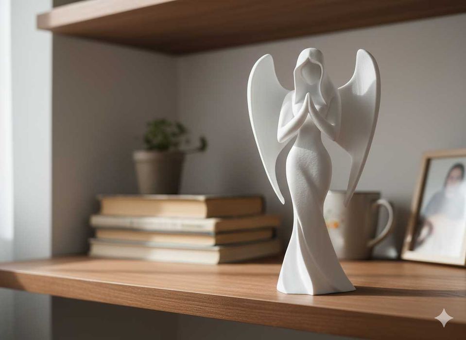 Figurka Anioła Stróża - Dodaj Spokoju i Uroku Swemu Domowi!