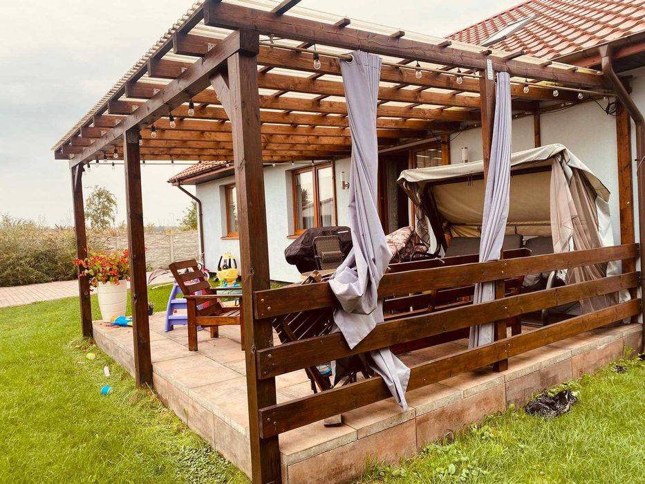 Antresola zabudowa tarasu altanka pergola altana