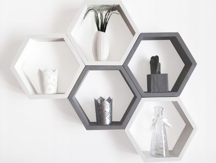 Heksagon- półka