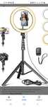 Lampa/statyw 10.2" Led