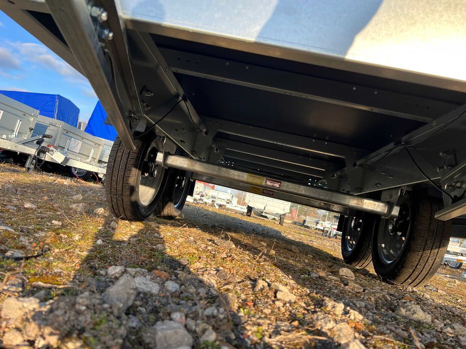 Przyczepa TEMARED tandem platforma 300x150 raty dostawa cała Polska